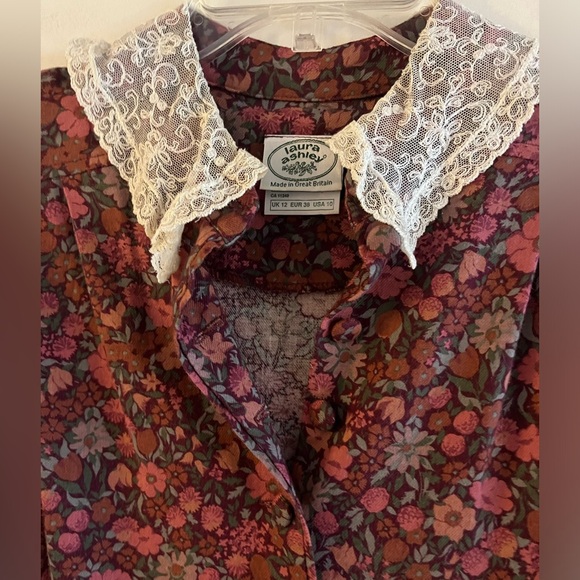 Laura Ashley Floral Vintage Midi Dress - Picture 3 of 11